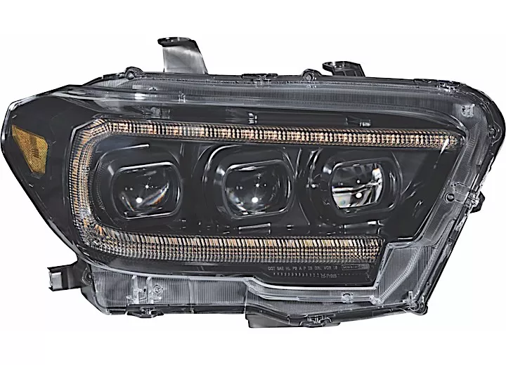 Morimoto Lighting 16-c tacoma morimoto xb led projector headlights (amber drl)