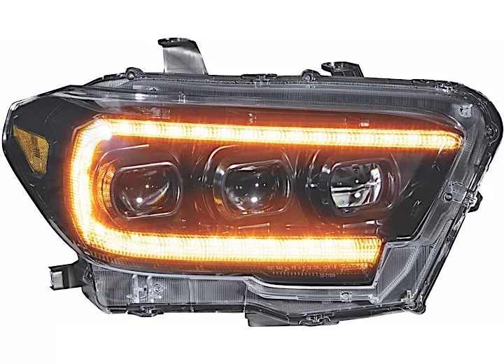 Morimoto Lighting 16-c tacoma morimoto xb led projector headlights (amber drl)