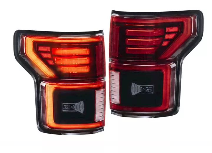 Morimoto Lighting 15-20 f150 xb led tail lights pair red