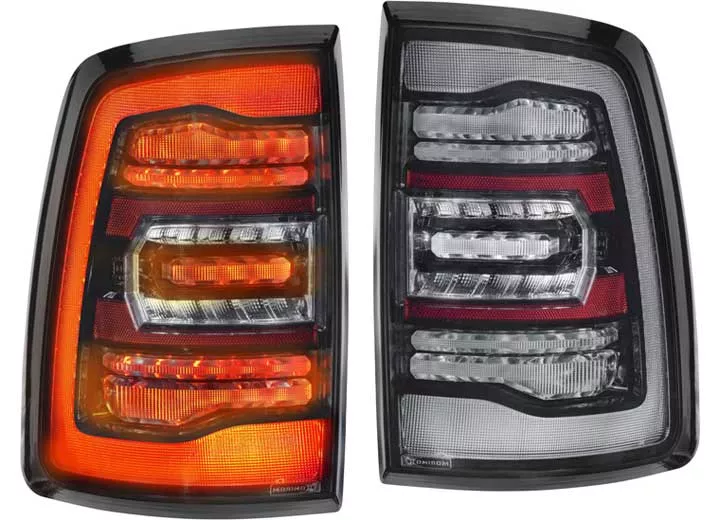 Morimoto Lighting 09-18 dodge ram gen 2 xb led tail lights smoked lenses pair