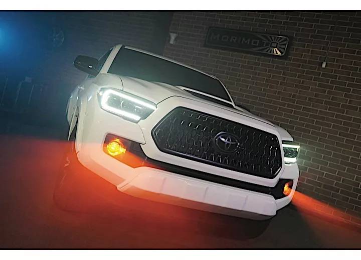 Morimoto Lighting 10-17 4runner black/white output all xb fog lights