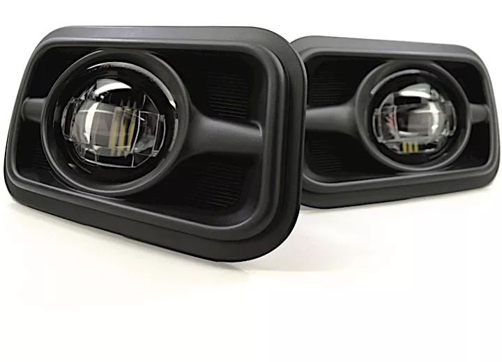 Morimoto Lighting 09-17 ram 1500/2500/3500hd black/white output all xb fog lights