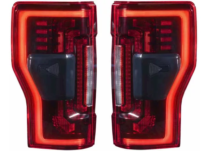 Morimoto Lighting 17-22 f250/f350 super duty xb led tail lights(pair/red)