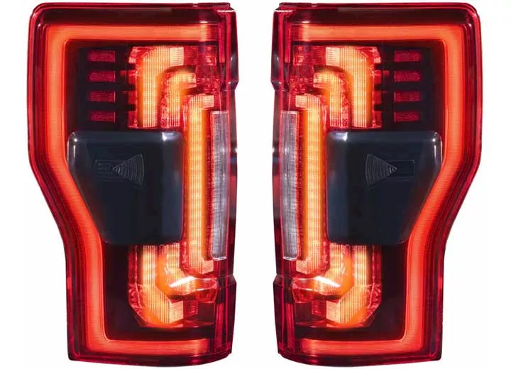 Morimoto Lighting 17-22 f250/f350 super duty xb led tail lights(pair/smoked))