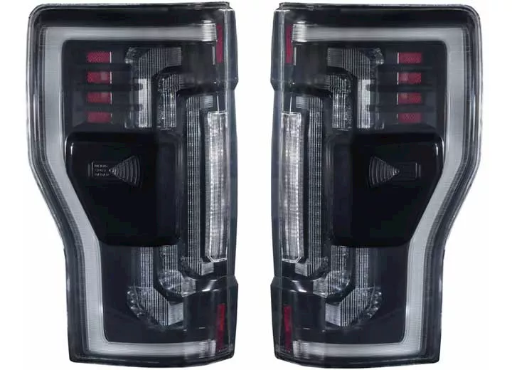 Morimoto Lighting 17-22 f250/f350 super duty xb led tail lights(pair/smoked))