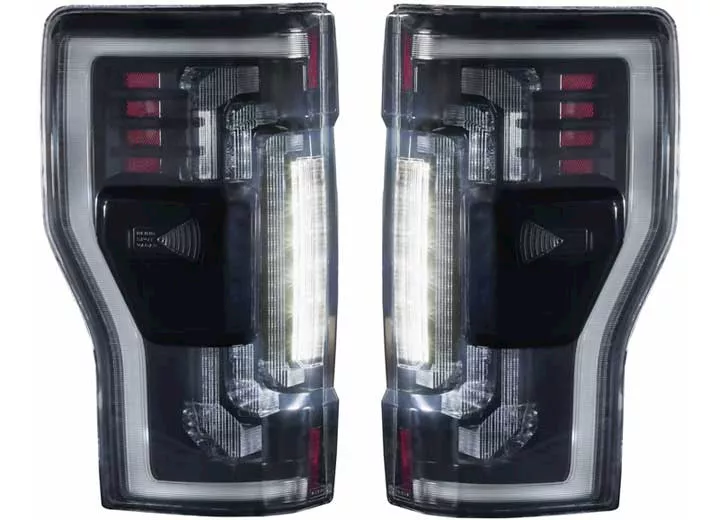 Morimoto Lighting 17-22 f250/f350 super duty xb led tail lights(pair/smoked))