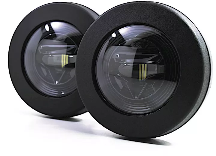 Morimoto Lighting 07-13 sierra 1500 black/white output all xb fog lights