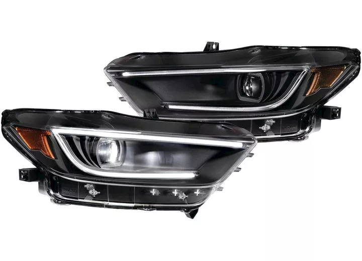 Morimoto Lighting 15-17 mustang xb led headlights(set/amber)