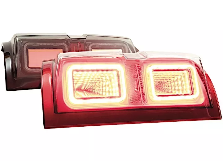 Morimoto Lighting 09-18 ram morimoto xb led tails(set/smoked)works w/ halogen lights only