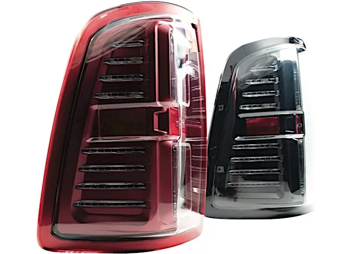 Morimoto Lighting 09-18 ram morimoto xb led tails(set/smoked)works w/ halogen lights only