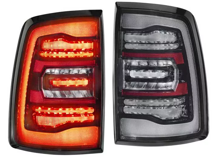 Morimoto Lighting 09-18 dodge ram gen 2 xb led tail lights smoked lenses pair