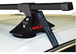 Malone Auto Racks VersaRail Single Temporary Cross Bar for Bare Roof – 58” Length|MPG224