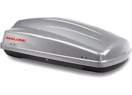 Malone Auto Racks Cargo12 Rooftop Cargo Box – 12 Cubic Feet, High Gloss Gray