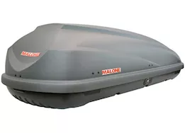Malone Auto Racks Cargo16 Rooftop Cargo Box – 16 Cubic Feet, Textured Gray