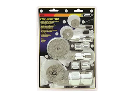 Mr. Gasket Co. Braided hose sleeve kit-silv Main Image