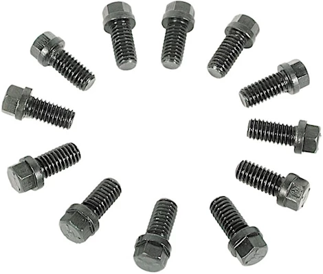 Mr. Gasket Co. HEADER BOLTS 12 PER SET