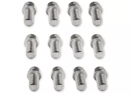 Mr. Gasket Co. Header blt s/s 3/8-16x3/4 12pc