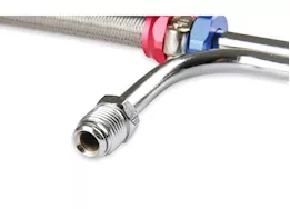 Mr. Gasket Co. Adj fuel line red/blue ends
