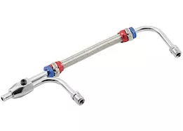 Mr. Gasket Co. Adj fuel line red/blue ends