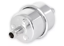 Mr. Gasket Co. Fuel filter 3/8in chrome