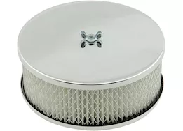 Mr. Gasket Co. Air cleaner 6 1/2in w/adapt
