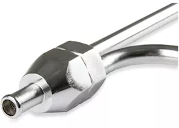 Mr. Gasket Co. Chrome gas line kit 3/8