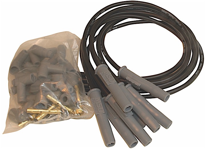 MSD Ignition SUPER CONDUCTOR WIRE SET, UNIVERSAL, 8 CYL, 90 DEGRE