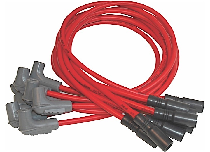 MSD Ignition 93-96 CAMARO LT1 SUPER CONDUCTOR SPARK PLUG WIRE SET, RED JACKE