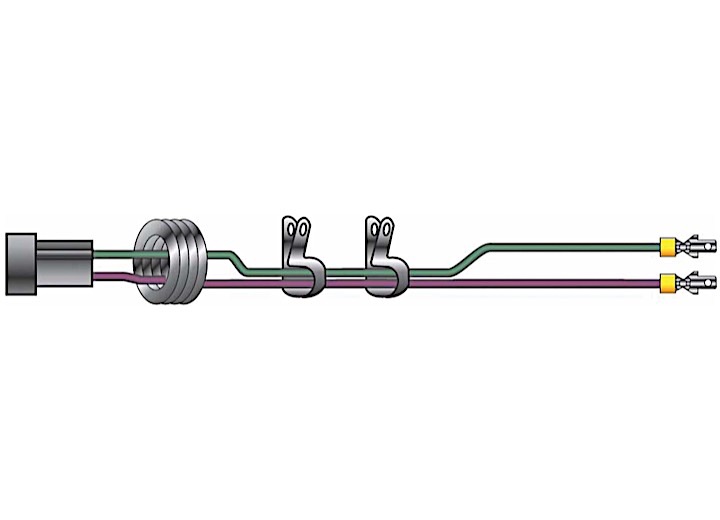 MSD Ignition GM HEI MODULE BYPASS CABL