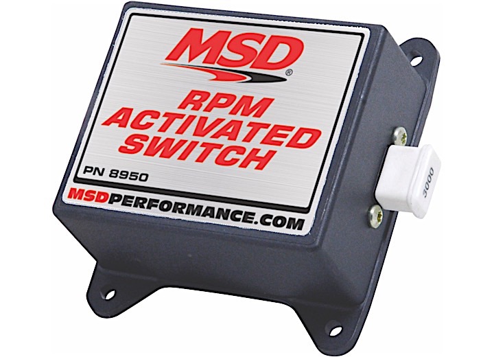 MSD Ignition RPM ACTIVATED SWITCH, 4/6/8 CYLINDER ENGINE