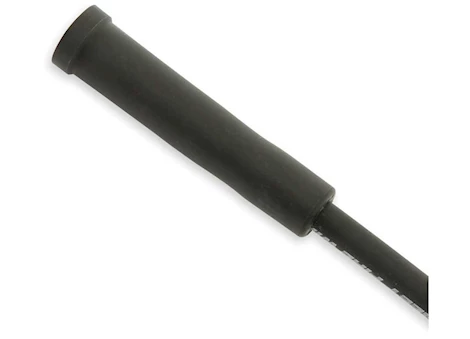 MSD Ignition SB FORD 289/302 SUPER CONDUCTOR SPARK PLUG WIRE SET W/ HEI CAP, BLACK JACKE