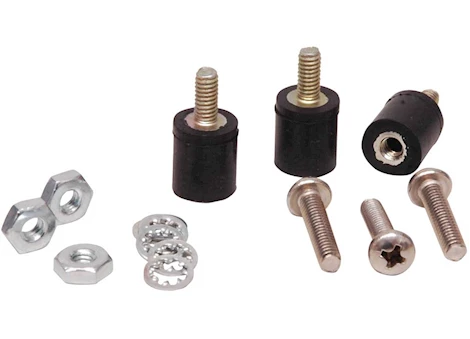 MSD Ignition BLASTER SS SERIES COIL VIBRATION MOUNTS FOR PN 8207/82073, .44IN X .50IN, 3 PER