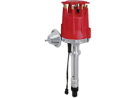 MSD Ignition CHEVY V8 STREET PRO-BILLET W/VACUUM ADVANCE/MAGNETIC PICKUP/RED