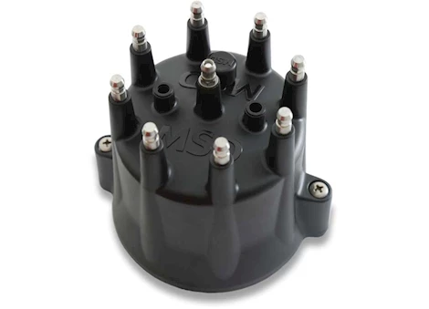 MSD Ignition Chevy v8 hei distributor cap and rotor, blac Main Image