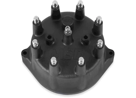 MSD Ignition DISTRIBUTOR CAP (SMALL DIAMETER) FOR PN 8570, 8545, 8546, BLAC