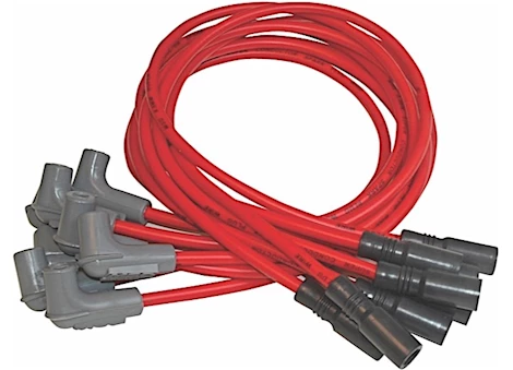 MSD Ignition 93-96 CAMARO LT1 SUPER CONDUCTOR SPARK PLUG WIRE SET, RED JACKE