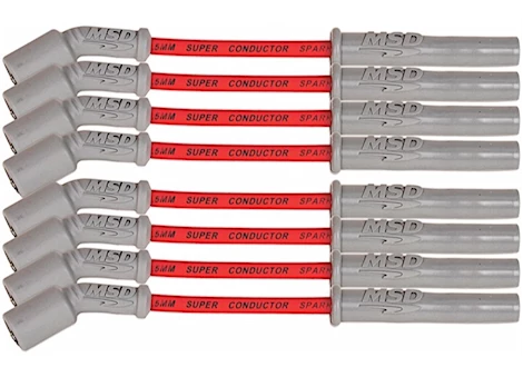 MSD Ignition 15-20 CHEVY CORVETTE/SILVERADO 1500 WIRE SET, SUPER CONDUCTOR, RE