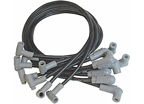 MSD Ignition Sbc wire set, super conductor, 8.5mm, for use w/ hei cap, blac Main Image