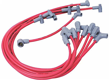 MSD Ignition SBC SUPER CONDUCTOR 8.5MM SPARK PLUG WIRE SET, FOR USE WITH HEI CAP, RE