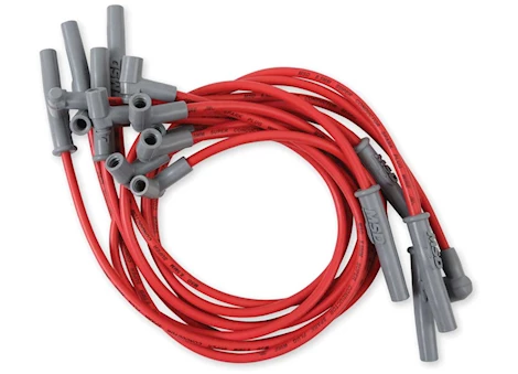 MSD Ignition SUPER CONDUCTOR SPARK PLUG WIRE SET, CHEVY 366-454 W/ HEI CA