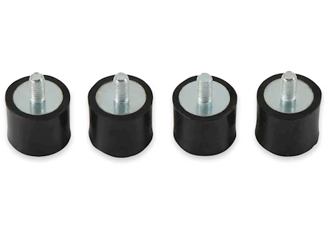 MSD Ignition VIBRATION MOUNTS FOR MSD 6 SERIES IGNITION MODULES W/ HARDWARE, 4 PACK