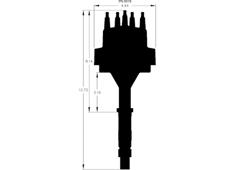 MSD Ignition AMC V8 DISTRIBUTOR