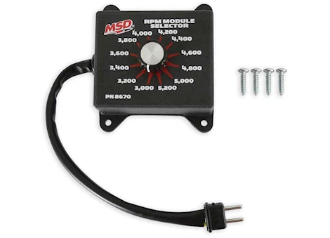 MSD Ignition RPM MODULE SELECTOR SWITCH, 3.0K-5.2