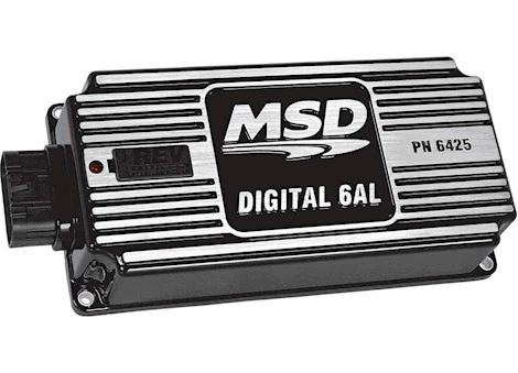 MSD Ignition DIGITAL 6AL IGNITION CONTROL/BUILT-IN ADJ REV LIMIT CONTROL/BLAC