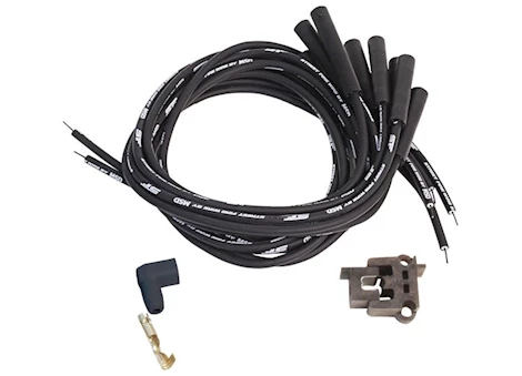 MSD Ignition STREET FIRE WIRE SET V8 MULTI-ANGLE, SOCK/HEI, UNIVERSAL, BLAC