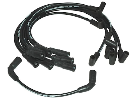 MSD Ignition 96-04 CHEVY/GMC S10/BLAZER/JIMMY V6 STREET FIRE WIRE SET, BLAC