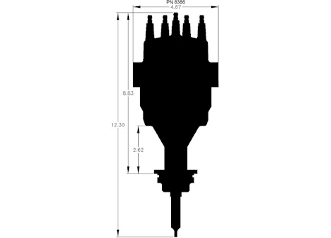 MSD Ignition DIST RDY-TO-RUN CHRY 383-400