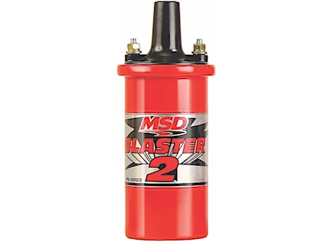 MSD Ignition BLASTER 2 SERIES IGNITION COIL/BALLAST RESISTOR/RED