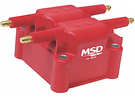 MSD Ignition Neon/talon/breeze blaster ignition coil/4 tower/red Main Image