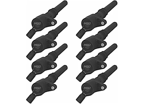 MSD Ignition COIL,BLACK FORD4.6/5.4L 2VLVE 8-PK